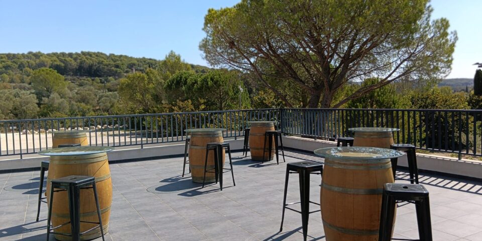 Terrasse hexagone Dîner de gala Aix-en-Provence
